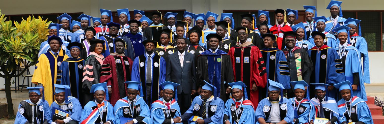 The Platform Party with Graduate Awardees 