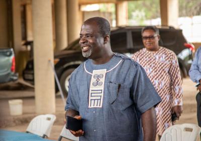 Inspection at Uncompleted Chapel Building