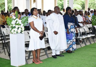 From left Mrs. Dorothy Awuah, Dr. O.A Owolabi and Mrs. Harriet A.N. Asare