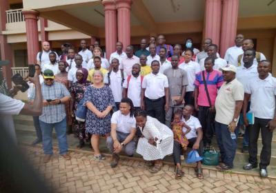 Group Photograph after the Lab Work on Fish Nutrition