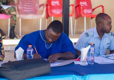 2nd From Right Pastor Ebenezer Quaye Adjudicator Senior Lecturer Vvu