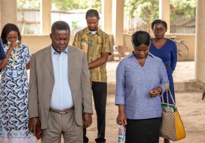 Inspection at Uncompleted Chapel Building — photo 12