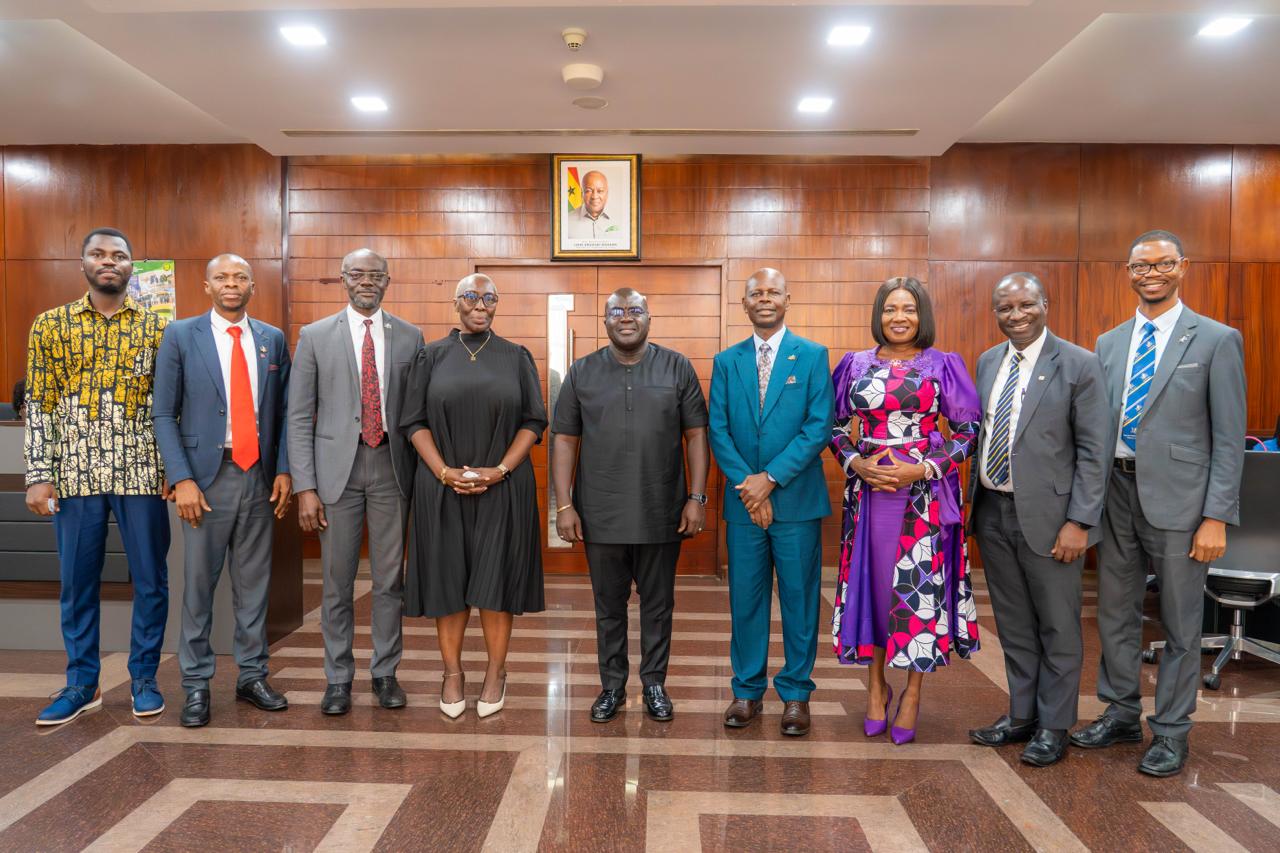Valley View University Strengthens Ties with Government During Courtesy Visit to Jubilee House