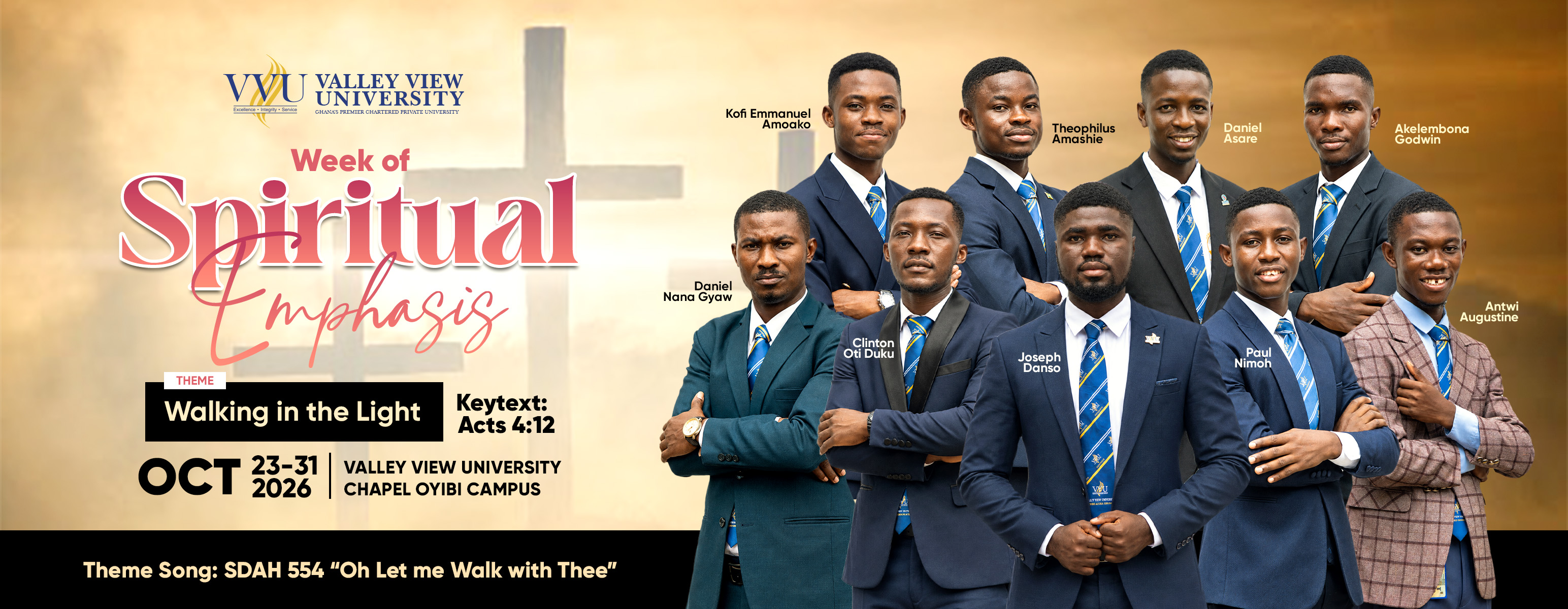 Week of Spiritual Emphasis 2026